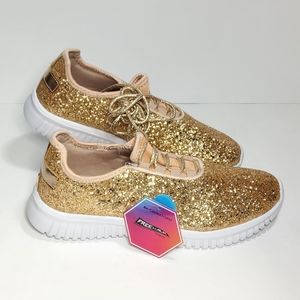 Fashion Glitter Sneakers for Womens Silp On Running Shoes Lightweigt